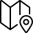 map icon with pin
